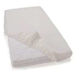 Coordinati Tessili<Foppapedretti Lenzuolo sotto con angoli per lettino 60x120/63x124 cm Bianco