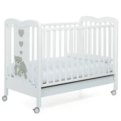 Lettini<Foppapedretti Lettino in legno Tenerorso Bianco